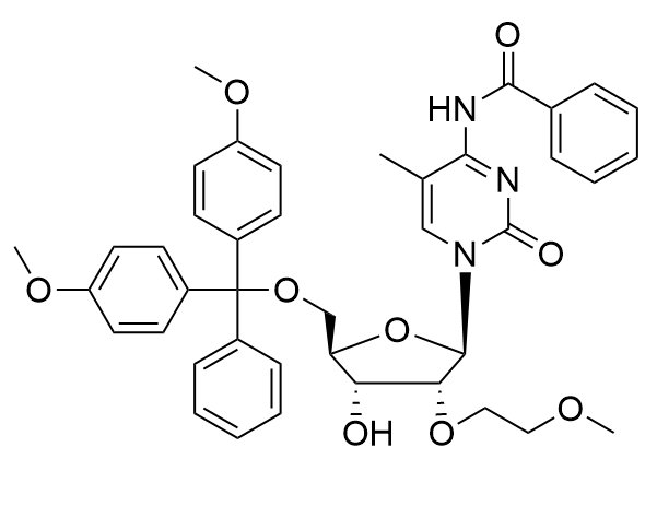 N-苯甲?；?2'-O-甲氧基乙基-5-O-二甲氧基三苯甲基-5-甲基胞苷